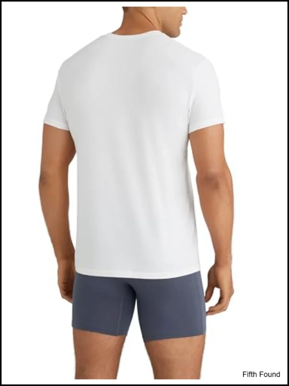 Men's Cool Cotton Crew Neck Undershirt Modern Fit Short Sleeve Moisture Wicking